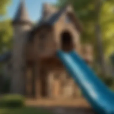 Adventure Castle Playhouse with Slide