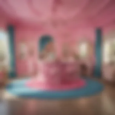 Engaging Educational Play Area in Barbie Dream House Playhouse Barbie Dream House Playhouse Educational Play Area