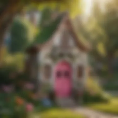 Fairy Garden Oasis Barbie Playhouse Barbie Playhouse - Fairy Garden Oasis