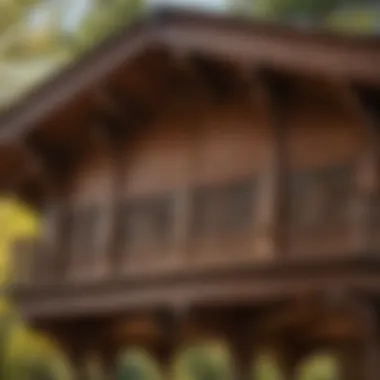 Detailed Craftsmanship of Braewood Playhouse Roof