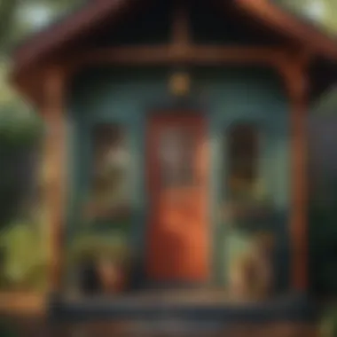 Personalizing Your Playhouse Aesthetics Customizing playhouse design with paint