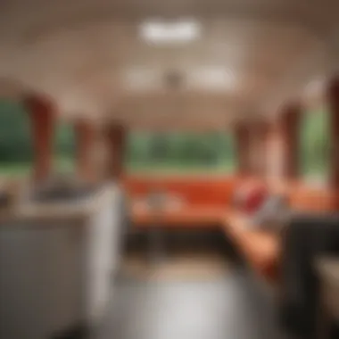 Innovative Interior Layout for Camper Playhouse Camper Playhouse Interior Design