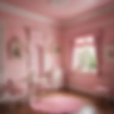 Interior Elegance of Pink Cape Cottage Playhouse Charming Interior Details of Pink Cape Cottage Playhouse