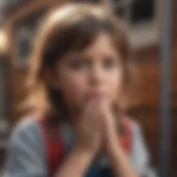 Children's emotional turmoil after playhouse destruction