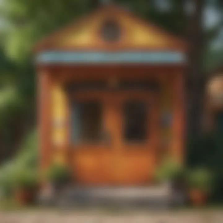 Colorful Playhouse Accessories and Decor