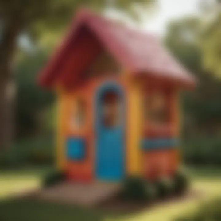 Playful and Colorful Little Tikes Playhouse