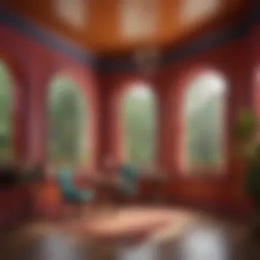 Vibrant Interiors Fueled by Playhouse Windows Colorful Playhouse Interiors with Windows