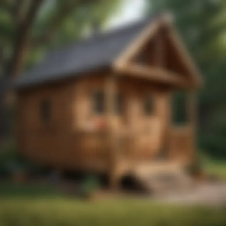 Detailed View of Little Tikes Log Cabin Playhouse