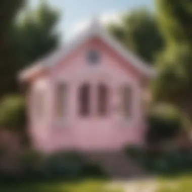 Dreamy Pink Playhouse Design