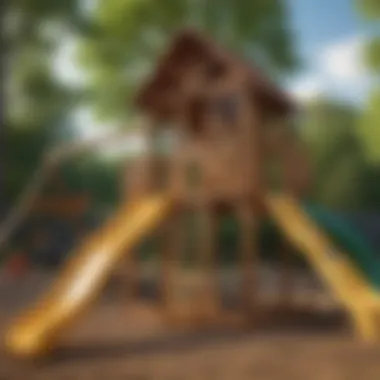 Robustness and Durability Tested Wooden Playset Durability Tested Playset