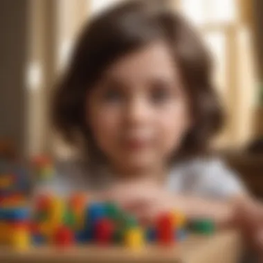Nurturing Young Minds Educator showcasing educational benefits of Duplo play