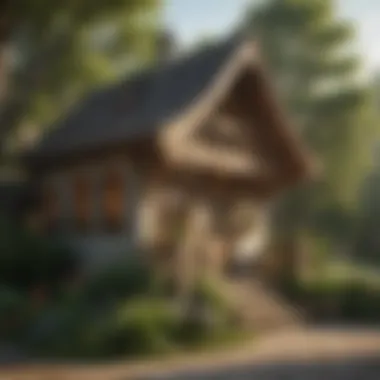 Elegant Cottage-Style Playhouse Surrounded by Nature Elegant Cottage-Style Playhouse Surrounded by Nature