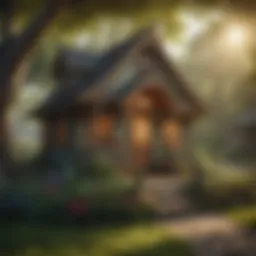 Enchanted Cottage Outdoor Playhouse