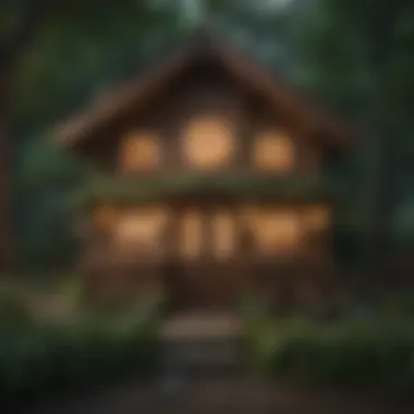 Enchanted Fairy-Themed Wooden Playhouse Cottage Enchanted Fairy-Themed Wooden Playhouse Cottage