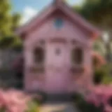 Enchanted Floral Pink Playhouse