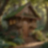 Enchanted Forest Design Enchanted Forest Design of KidKraft My Woodland Playhouse