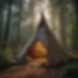 Enchanted Teepee Playhouse in Nature