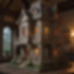 Enchanted Dollhouse Playhouse - Beautifully Crafted Miniature House