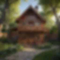 Enchanting Forestview Wooden Playhouse