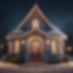 Enchanting LOL Surprise Winter Disco Playhouse Exterior