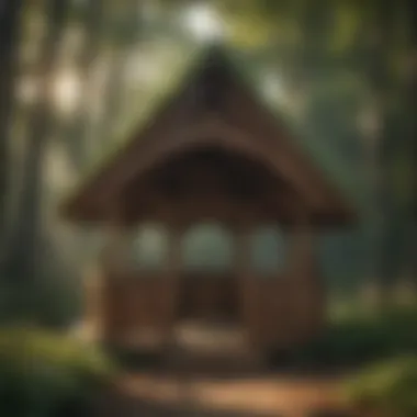 Woodland Wonderland Playhouse Canopy Enchanting Playhouse Canopy in Woodland Theme
