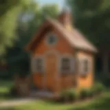 Wooden Playhouse Exterior