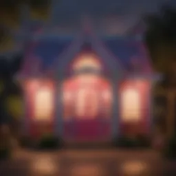 Vibrant LOL Surprise Playhouse with Sparkling Decor