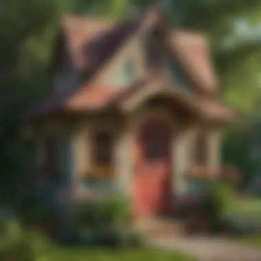 Enchanting Playhouse Exterior Enchanting Playhouse Exterior View