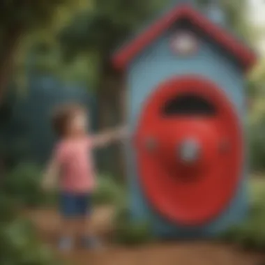 Nurturing Creativity Through Playhouse Adventures Imaginative Play in Little Tikes Doorbell Playhouse