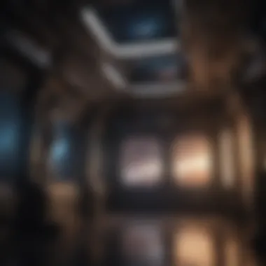 Interstellar Space Odyssey Setting Playhouse Decor: Outer Space Exploration