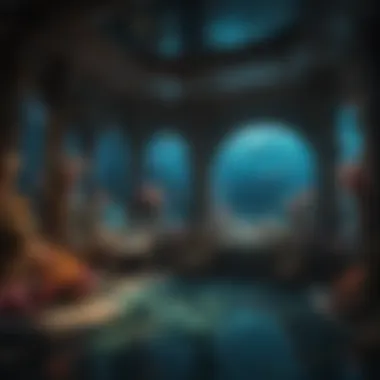 Mesmerizing Undersea Wonderland Playhouse Decor: Underwater World Theme