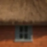 Playful Thatch Roof Covering