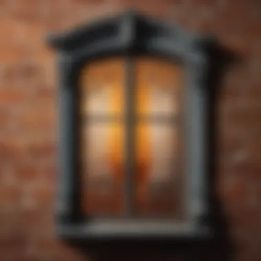 Vintage-inspired playhouse window