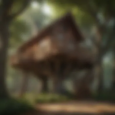 Adventure Treehouse Playhouse Adventure Treehouse Playhouse