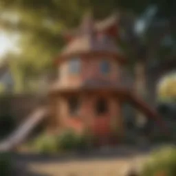 Whimsical Playhouse Design
