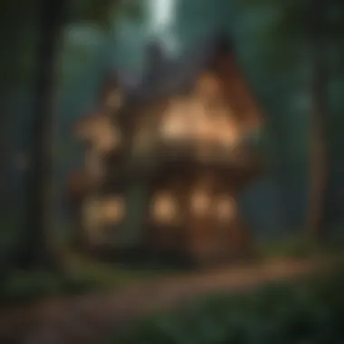 Enchanted Playhouse in Forest