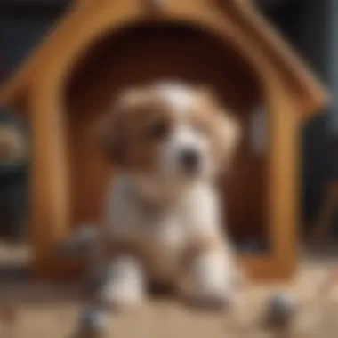 Enhancing Mental Acuity Puppy Playhouse Toys for Cognitive Development
