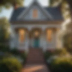 Exquisite Exterior Design of Cape Cottage Playhouse