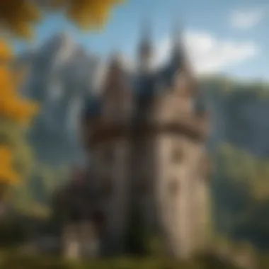 Fairy Tale Castle Tower Fantasy Fairy Tale Castle Tower