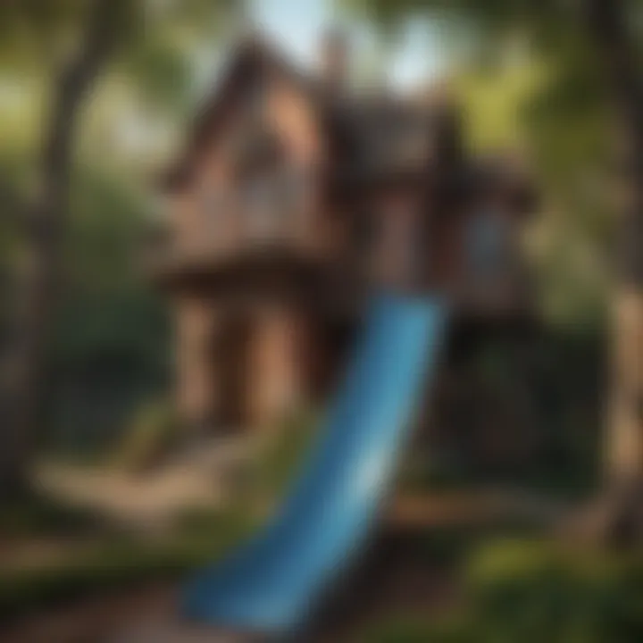 Fantasy Playhouse Slide