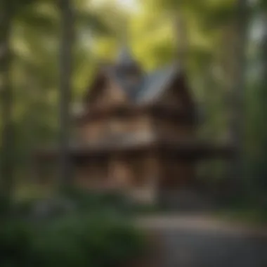 Enchanting ForestView Playhouse Design Enchanted ForestView Playhouse