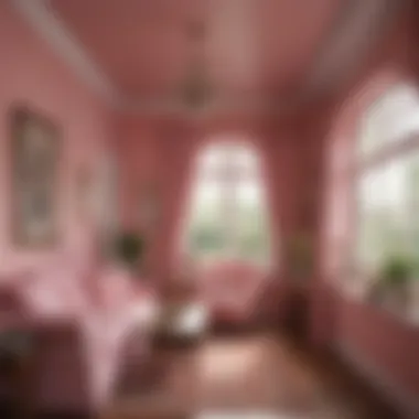 Inspiring Interior Design of Pink Cape Cottage Playhouse