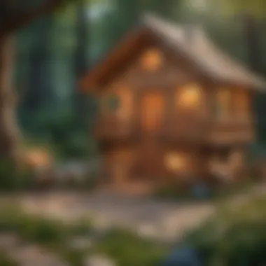 Interactive Play Features Interactive Play Features of KidKraft My Woodland Playhouse