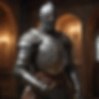 Knight's Armor and Sword in Castle Playhouse