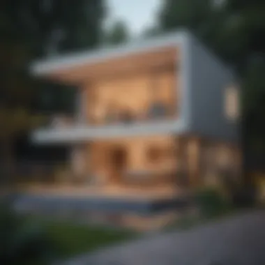 Sleek and Stylish Modern Outdoor Dollhouse Modern Outdoor Dollhouse with innovative design