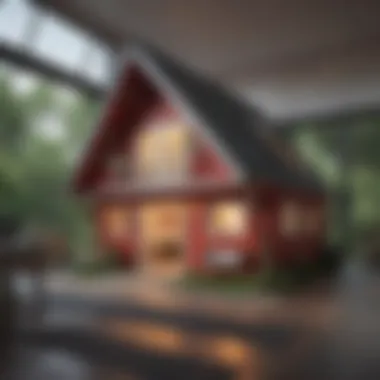 Sleek Scandinavian Custom Playhouse Modern Scandinavian Design Custom Indoor Playhouse