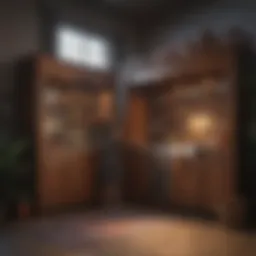 Elegant storage solutions for playhouse toys