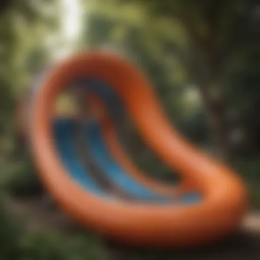 Playful Twist and Turn Tube Slide