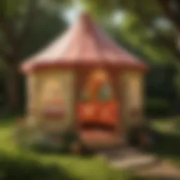 Playful Wonderland Pop-Up Playhouse Tent