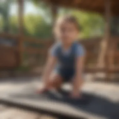 Promoting Cleanliness in Play Areas Outdoor Mat Keeping Playhouse Clean
